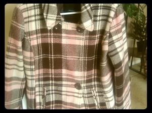 Therapy plaid peacoat